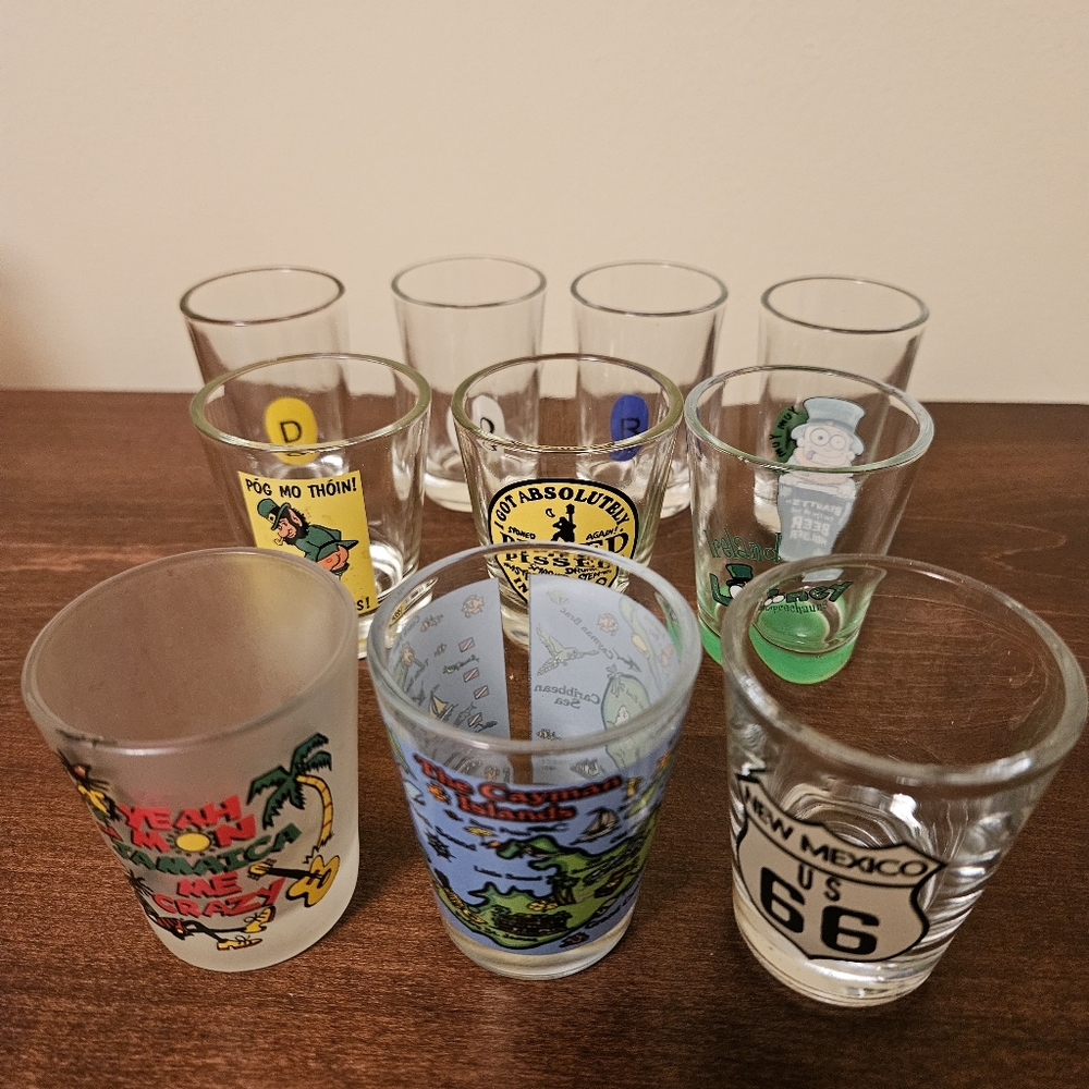 Souvenir Shot Glasses